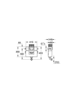 Grohe WC-öblítőtartály 38422000