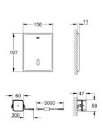 Grohe Tectron Skate Infravörös elektronika WC öblítőtartályhoz 38698SD1