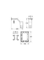 Grohe illatosító átalakító készlet 38796000