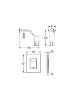 Grohe Skate Cosmopolitan Set Fresh nyomólap 38805000