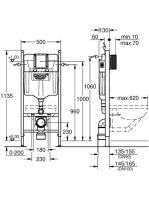 Grohe RAPID SL WC tartály 38840000