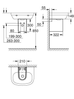Grohe Euro Ceramic szifontakaró, alpin fehér 39201000