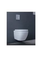 Grohe Euro Ceramic fali kompakt WC Triple Vortex öblítéssel, Rimless, alpin fehér 39206000