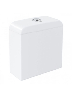 Grohe Euro Ceramic tartály nyomógombos kivitel, alsó vízcsatlakozás, alpin fehér 39332000