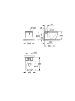 Grohe Euro Ceramic mélyöblítésű monoblokk WC csésze, Rimless, alpin fehér 39338000