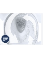 Grohe Euro Ceramic mélyöblítésű monoblokk WC csésze, Rimless, alpin fehér 39338000