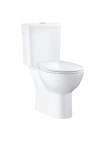 Grohe Bau Ceramic Monoblokkos WC csésze oldalsó bekötésű tartállyal és Soft Close ülőkével 39347000 QuickFix