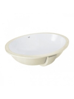 Grohe Bau Ceramic beépíthető univerzális mosdó túlfolyóval 56x42 cm, alpin fehér 39423000