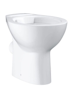 Grohe Bau Ceramic perem nélküli álló WC csésze, ülőke nélkül, alpin fehér 39430000