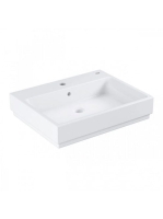 Grohe Cube Ceramic mosdótál 60x49 cm, PureGuard bevonattal, alpin fehér 3947700H