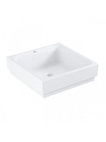 Grohe Bau Ceramic mosdótál 40x40 cm PureGuard bevonattal, alpin fehér 3948200H