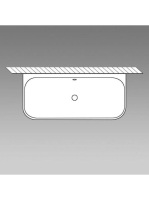 Grohe Essence falhoz illeszthető 180x85 kád 39622000