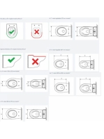 Grohe Bau Ceramic manuális, bidé funkciós WC ülőke fedéllel, alpin fehér 39648SH0