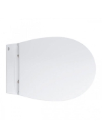 Grohe Bau Ceramic fali WC csésze perem nélküli, duroplast ülőkével, alpin fehér 39899000