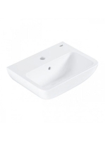 Grohe Start Edge Ceramic kézmosó túlfolyóval és csaplyukkal 45x35 cm, alpin fehér 39953000