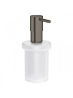 Grohe Essentials üveg szappanadagoló 160 ml, szálcsiszolt grafit 40394AL1