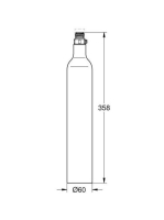 Grohe Blue Starter kit 425 g CO2 palack (4 db) 40422000