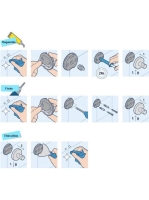 Grohe BauCosmopolitan fürdőlepedő tartó, króm 40459001