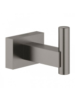 Grohe Essentials Cube fürdőköpeny akasztó, szálcsiszolt grafit 40511AL1