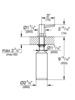 Grohe Cosmopolitan mosogatószer adagoló, króm 40535000