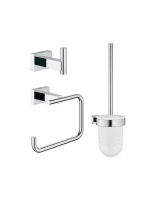 Grohe Essentials Cube mellékhelyiség szett 3 in 1 Akciós csomag 40757001 (40511001, 40507001, 40513001)