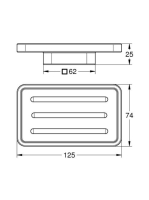 Grohe Selection Cube szappantartó 40806000
