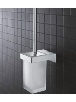 Grohe Selection Cube WC kefe szett, króm 40857000