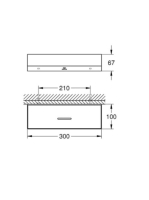 Grohe Allure zuhanykosár, szálcsiszolt rose arany 40966DL1