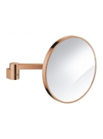 Grohe Selection borotválkozó tükör 7x nagyítással, rose arany 41077DA0