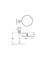 Grohe Selection borotválkozó tükör 7x nagyítással, rozsdamentes acél hatású 41077DC0
