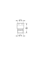 Grohe szellőzőszelep, króm 41239000