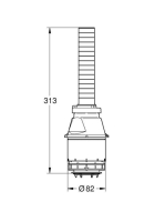 Grohe Servo öblitőszelep 43486000
