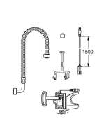 Grohe Sensia Arena kiegésztő szett 46944001