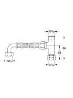 Grohe csatlakozó készlet 47533000