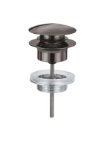 Grohe Click-Clack leeresztőszelep túlfolyós mosdókhoz, grafit 65807A00