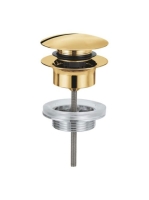 Grohe Click-Clack leeresztőszelep túlfolyós mosdókhoz, arany 65807GL0