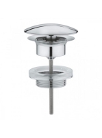 Grohe leeresztőszelep túlfolyó nélküli mosdóhoz, króm 65808000