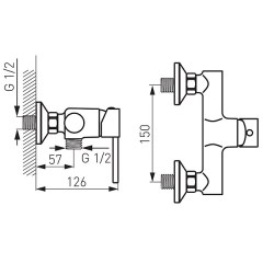 Ferro Fiesta BFI7 - zuhanycsaptelep