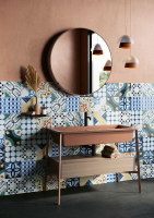 Fioranese Cementine Shiny Falburkolat | Csempék és Padlólapok