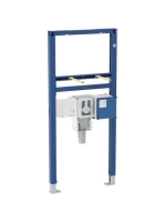 Geberit Duofix mosdó szerelőelem 112 cm, álló kivitel, vezérlődobozzal és szifonnal 111.556.00.1