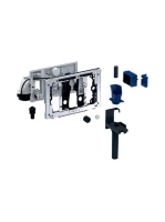 Geberit DuoFresh modul kézi működtetésű, vízkezelő tabletta bedobónyílással, Sigma 12 cm falsík alatti öblítőtartályhoz, antracit szürke 115.051.BZ.2