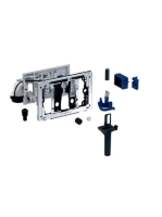 Geberit DuoFresh modul kézi működtetésű, vízkezelő tabletta bedobónyílással, Sigma 8 cm falsík alatti öblítőtartályhoz, fényes króm 115.053.21.2