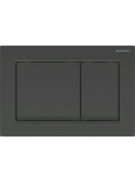 Geberit Omega30 működtetőlap 2 mennyiséges öblítéshez, fekete/matt fekete 115.080.DW.1