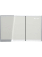 Geberit Omega60 működtetőlap 2 mennyiséges öblítéshez, homokszürke/krómozott 115.081.JL.1