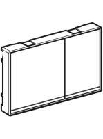 Geberit Omega60 működtetőlap 2 mennyiséges öblítéshez, fehér/krómozott 115.081.SI.1