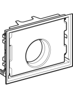 Beépítő készlet Geberit ONE szekrénybe építhető mosdó szerviznyílásához 37x26 cm 115.424.00.1
