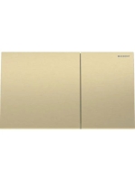 Geberit Sigma70 működtetőlap 2 mennyiséges öblítéshez, easy-to clean, sárgaréz 115.622.QF.1