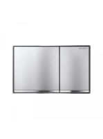 Geberit Sigma60 működtetőlap, 2 mennyiséges öblítéshez, szálcsiszolt króm 115640GH1 (115.640.GH.1)