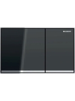 Geberit Sigma60 működtetőlap, 2 mennyiséges öblítéshez, falsíkba ágyazott, láva/tükrös 115.640.JK.1
