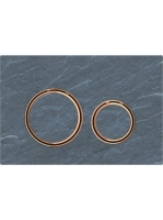 Geberit Sigma21 működtetőlap, 2 mennyiséges öblítéshez, vörösarany/mustang pala 115.650.JM.1